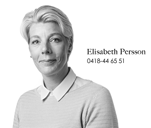 Elisabeth Persson, 0418 44 65 51