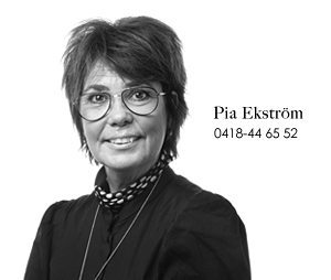 Pia Ekström, 0418 44 65 52