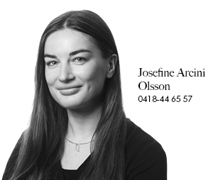 Josefin Arcini Olsson, 0418 44 65 57